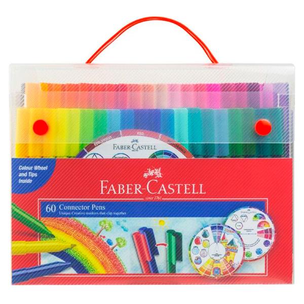 Faber - Castell - Bút Lông Màu Connector - 60 Màu