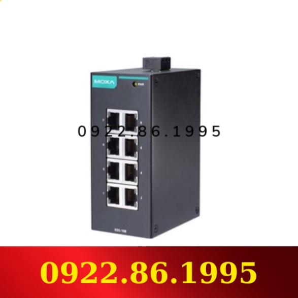 Giá Tốt + Công Tắc Công Nghiệp EDS-108 Moxa 8 Cổng Không Quản Lý Mạng hàng mới