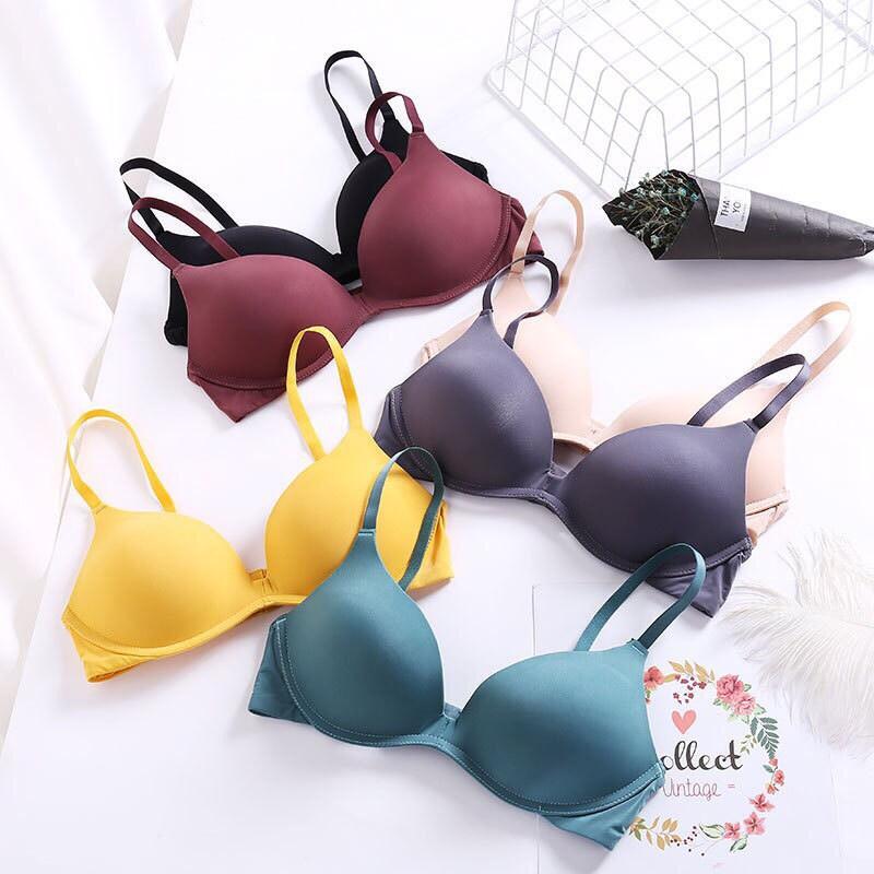 Áo Su Lụa Sữa Đệm Mỏng Không Gọng Tàng Hình 006