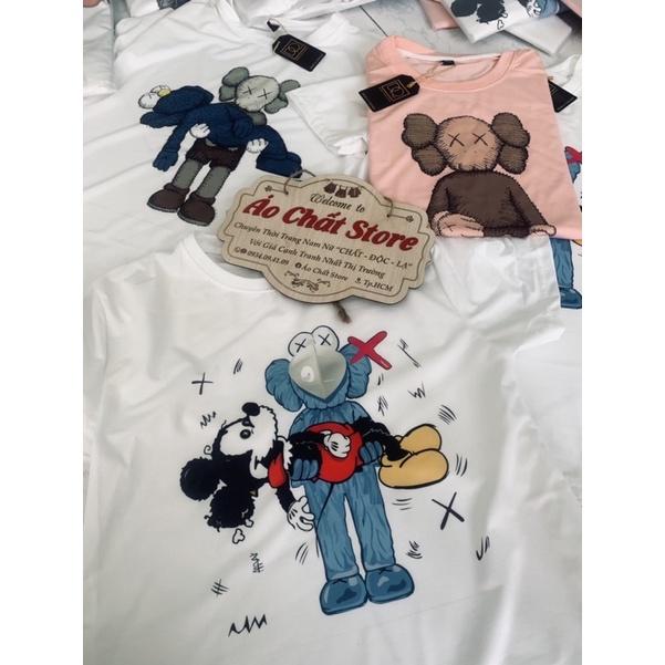 BST Áo Thun Gấu KAWS BEAR Thời Trang Siêu Độc | Áo KAWS Mẫu Mới Đẹp