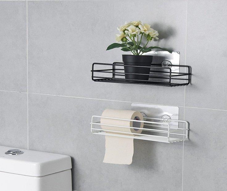 Kệ Sắt Hình Chữ Nhật Treo Tường - Hàng Loại 1