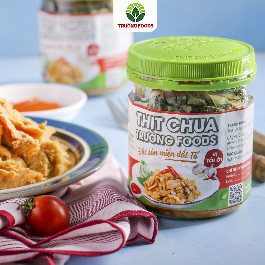 Thịt Chua Tỏi Ớt - Thịt Chua Trường Foods 180g