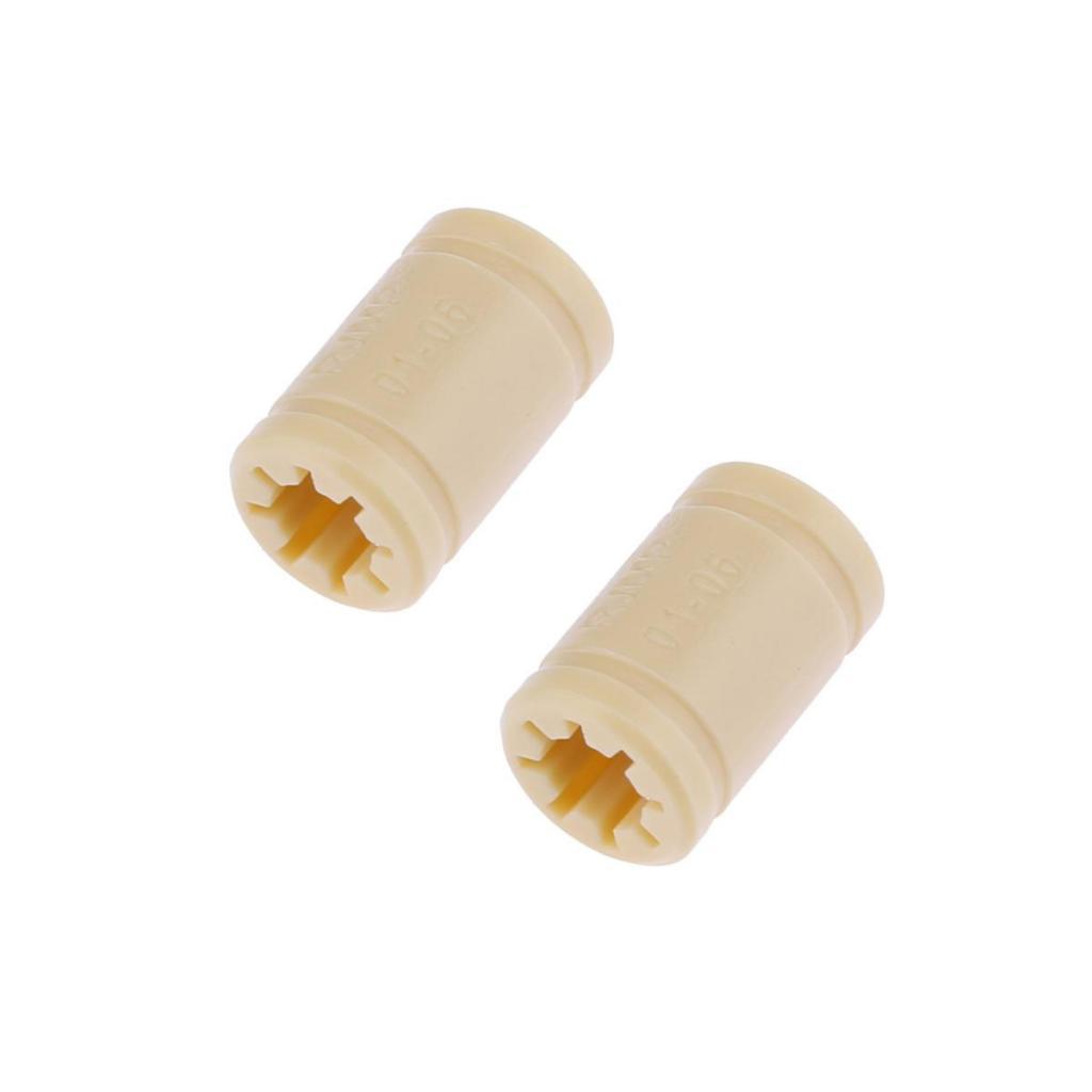 2pcs 3D Printer Linear Bearing Polymer Shaft Solid Kits RJMP-01