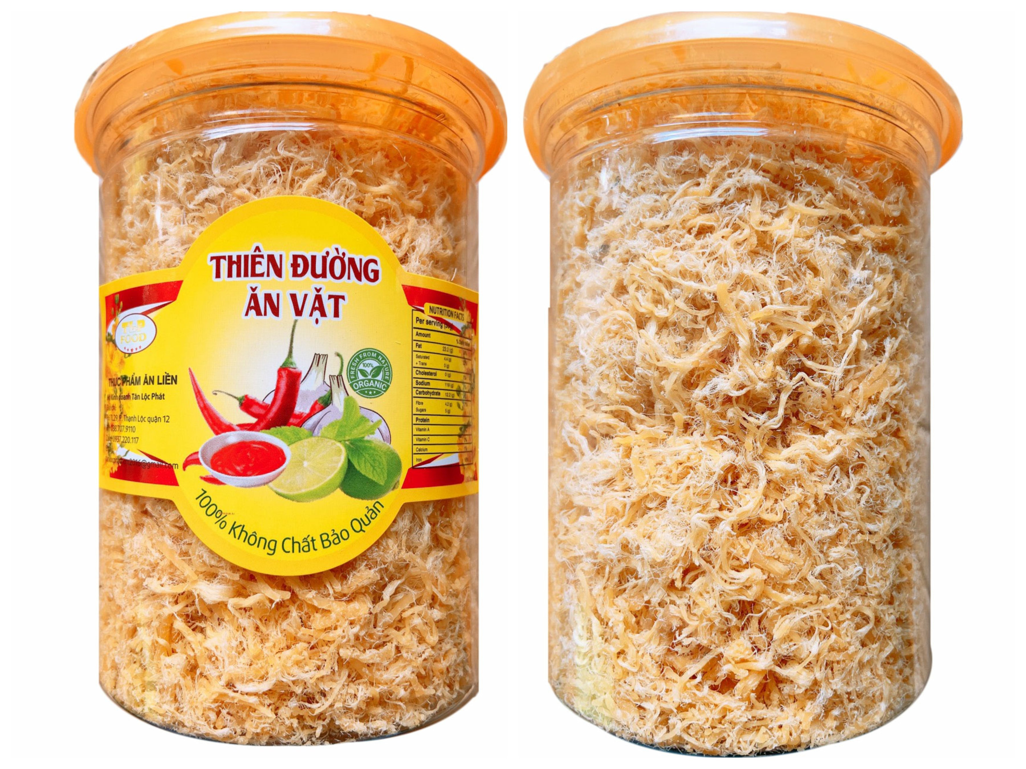 GÀ CHÀ BÔNG THƠM NGON LOẠI 1 TÂN LỘC PHÁT - MỖI HŨ 150G