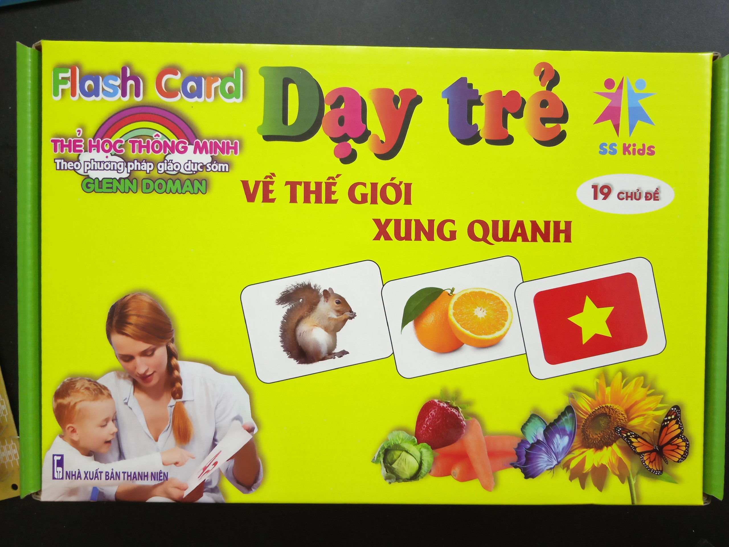 Flash card, Trọn Bộ 256 Thẻ Học Thông Minh 19 Chủ Đề Dạy Trẻ Về Thế Giới Xung Quanh