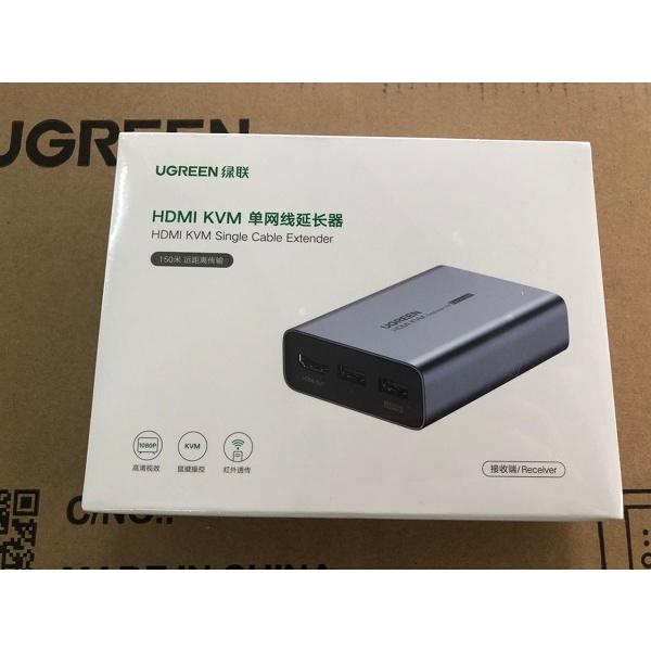 Bộ Kéo Dài Tín Hiệu HDMI + USB Qua Cáp Mạng 150m Cat5e/Cat6 | 70438 | Tối ưu độ Phân Giải 1920x1200P@60Hz