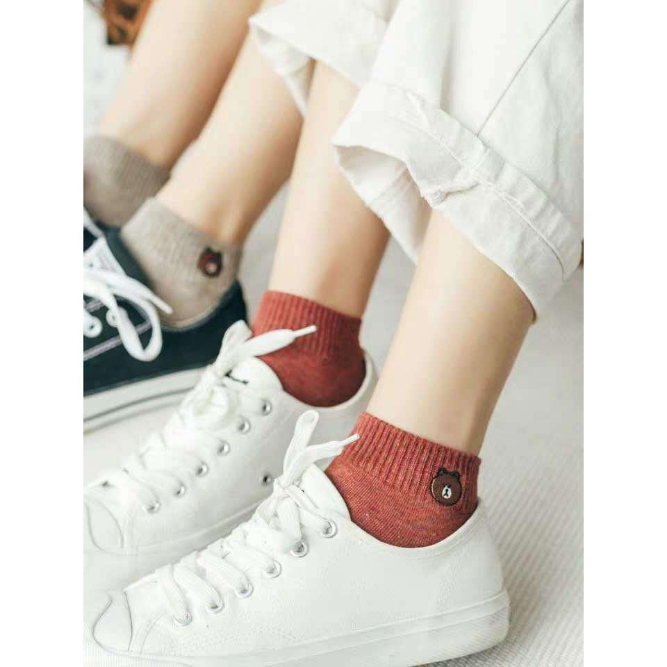 Set 10 đôi tất gấu nhiều màu