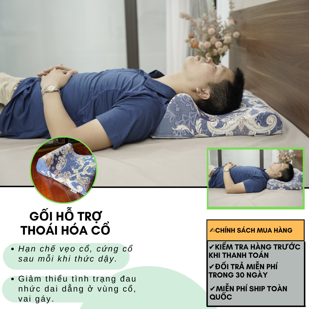 Gối hỗ trợ thoái hóa cột sống cổ- AIRU