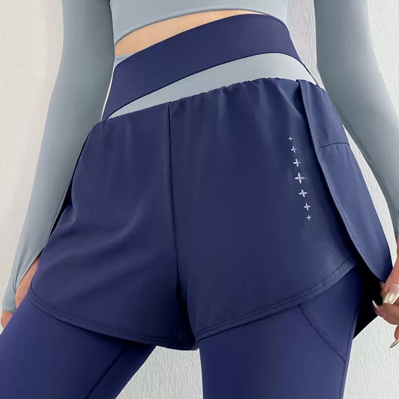 F.Dyraa Leggings Gym Women Women Color: Blue Size: L