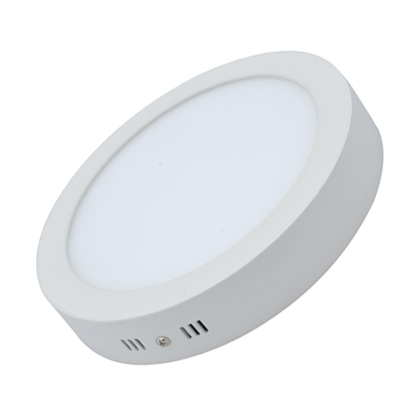 Đèn LED ốp nổi trần tròn, vuông gắn phòng khách ban công phòng ngủ 12W 18W 24W ánh sáng trắng