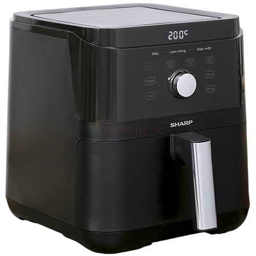 Nồi chiên không dầu điện tử Sharp 6 lít KF-AF60EV - Hàng chính hãng