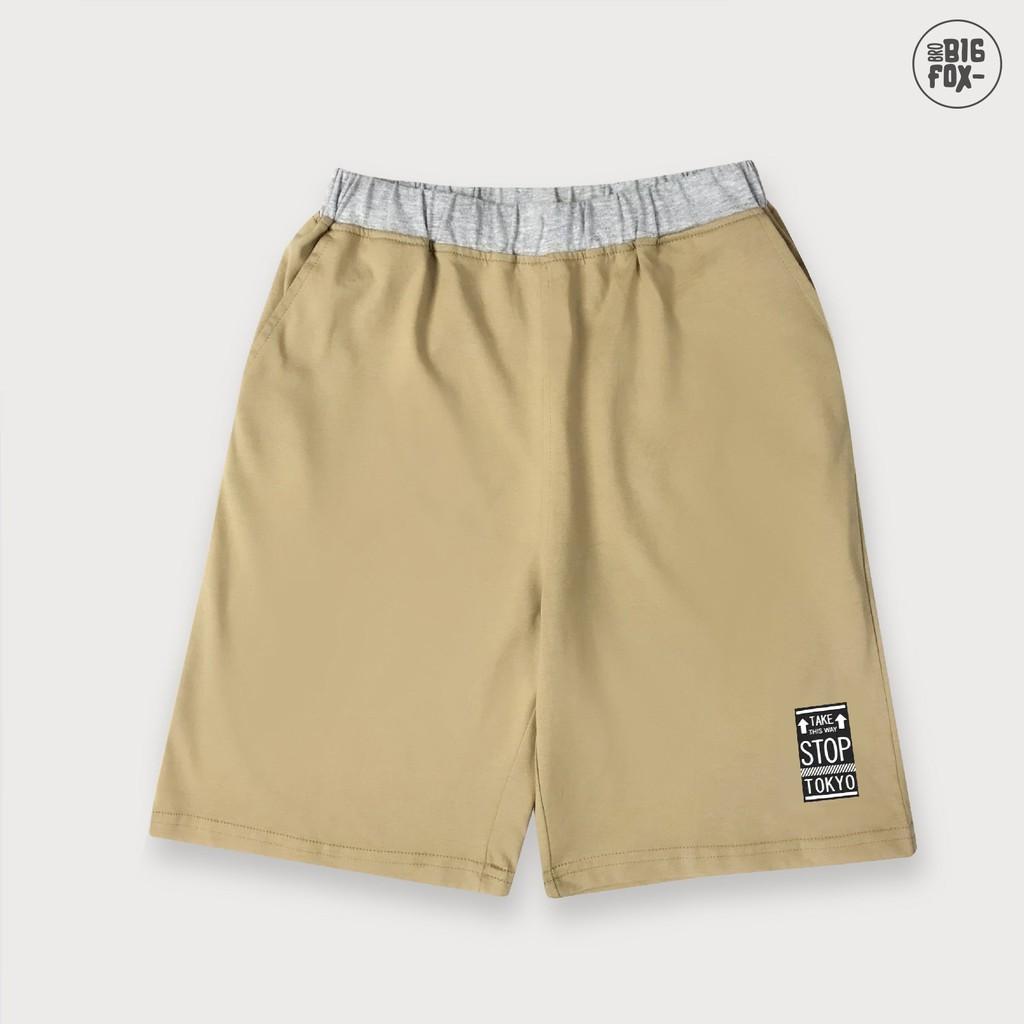 Đồ Bộ Bé Trai Size Đại Bigfox, Bộ Cộc Tay Trẻ Em Mùa Hè Chất Cotton In Hình SHIBUYA 12-15