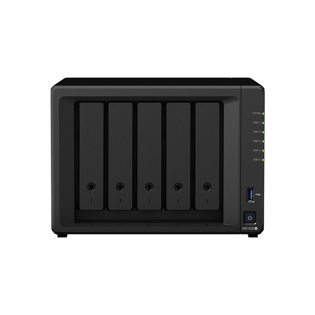 Thiết Bị Lưu Trữ Synology DiskStation DS1520+ Hàng Chính Hãng