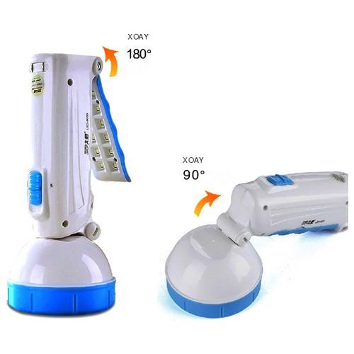 Đèn pin sạc đa năng xoay 120 độ kiêm đèn Led để bàn - DP-9035