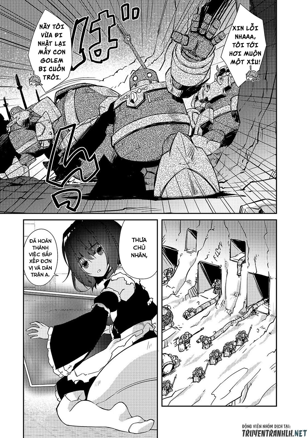 chủ nhân của mê cung rất lười chapter 20 14