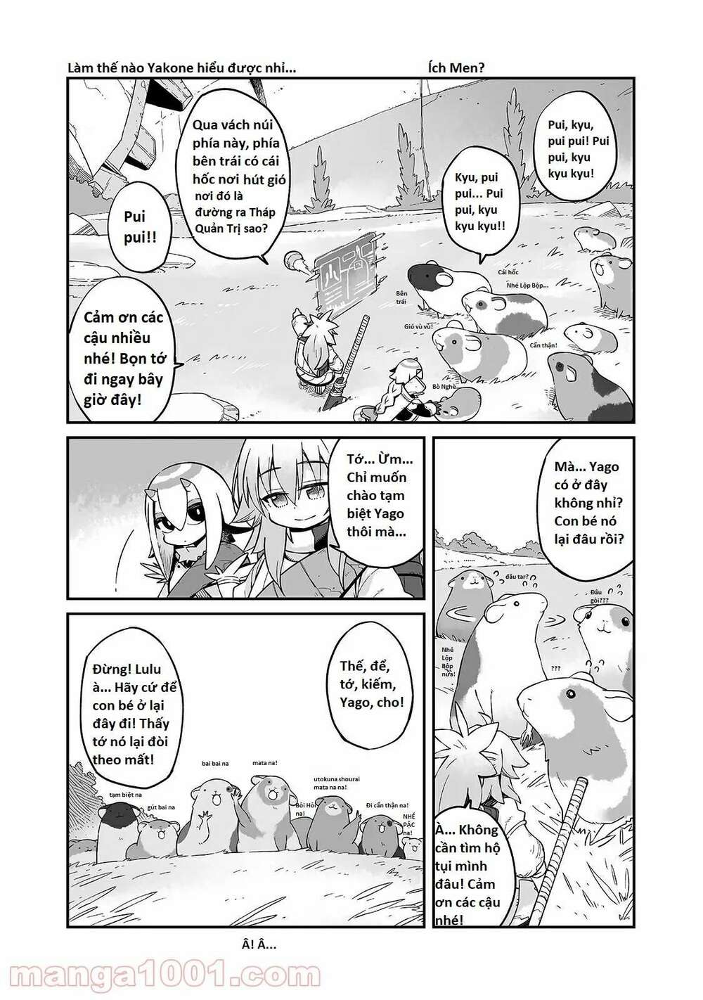 ngay cả khi hậu tận thế, thật hạnh phúc vẫn còn được sống... chapter 18.3 6