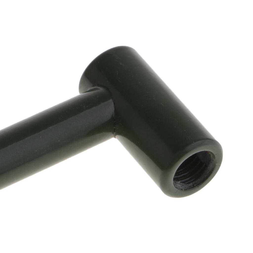 3 Rods Rest Banksticks Rod Pod Buzz Bars M3/8 Thread Carp Fishing Buzzer Bar