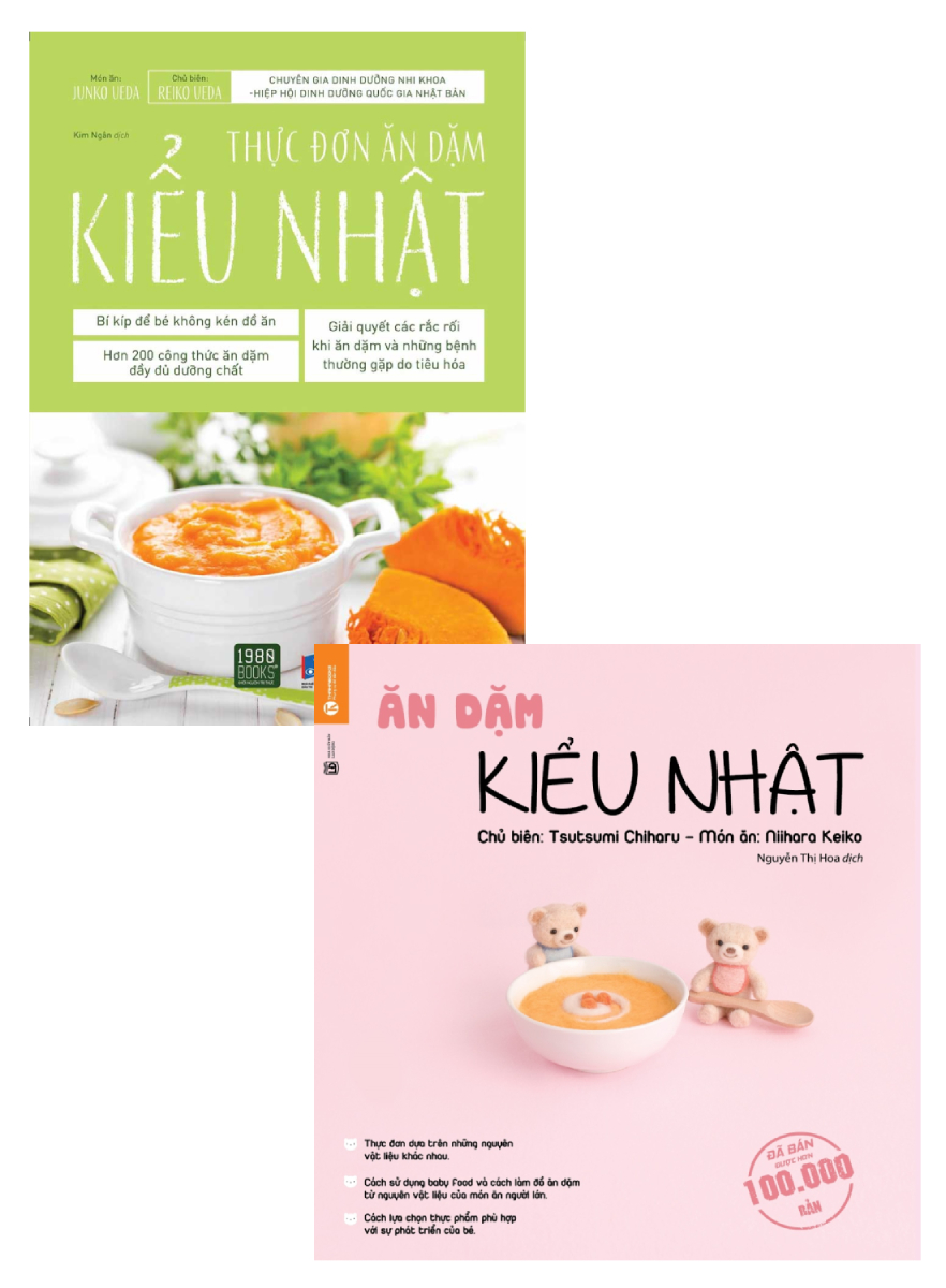 Combo Ăn Dặm Kiểu Nhật + Thực Đơn Ăn Dặm Kiểu Nhật _THA