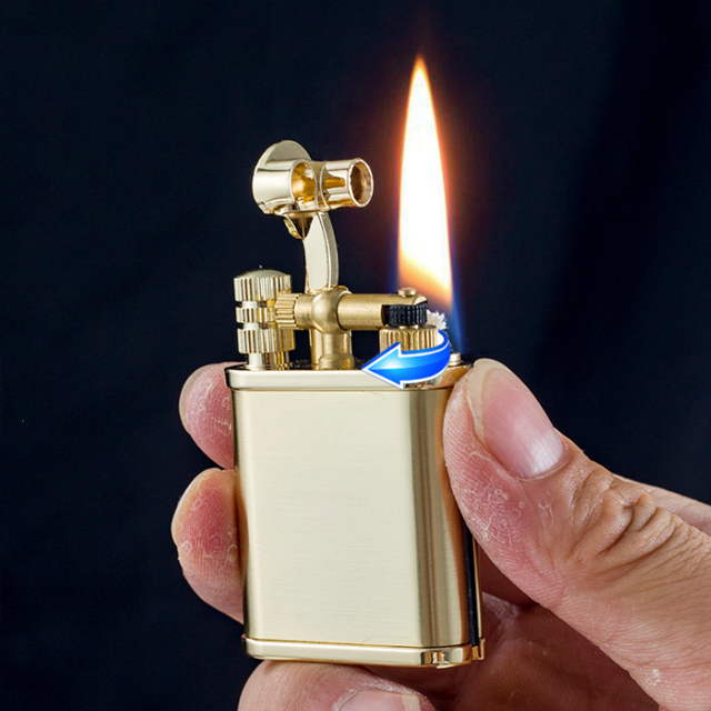 Vỏ Hột Quẹt Bật Lửa Xăng Bấc Đá Kiêm Diêm Xăng Đẹp Độc Lạ Tiện Dụng Chief CF229 - Nhiều Màu