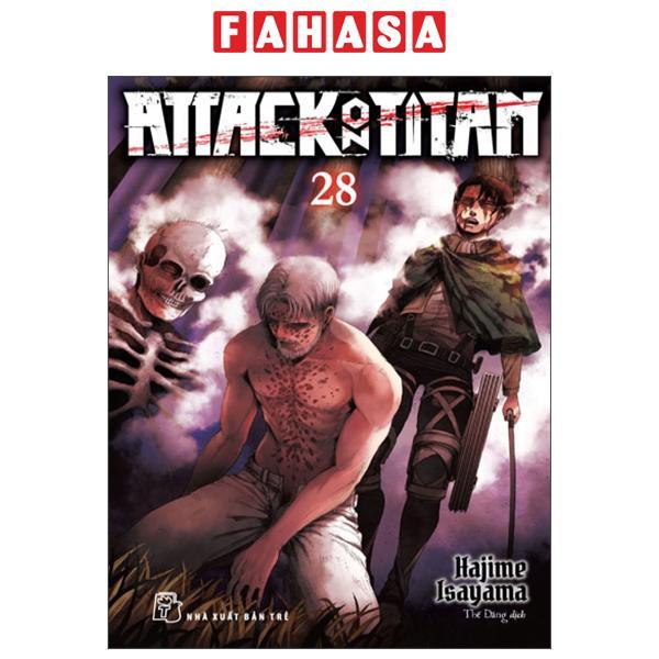 Sách - Attack On Titan - Tập 28 - Tặng Kèm Bookmark Nam Châm