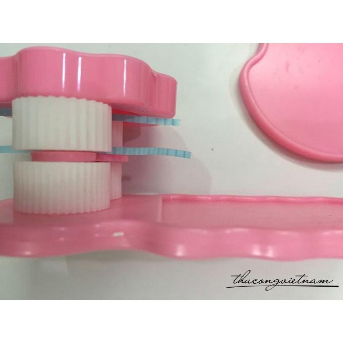 Bộ cuốn giấy quilling 2 rãnh