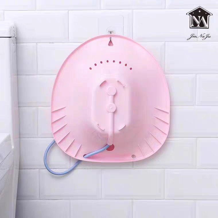 Chậu xông hơi vệ sinh phụ nữ có vòi xịt để vừa bồn cầu toilet. Shop giao mầu ngẫu nhiên