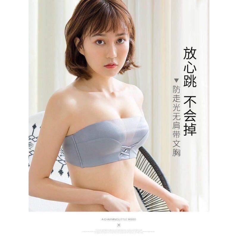 Áo lót đan dây cúp ngực chống tụt
