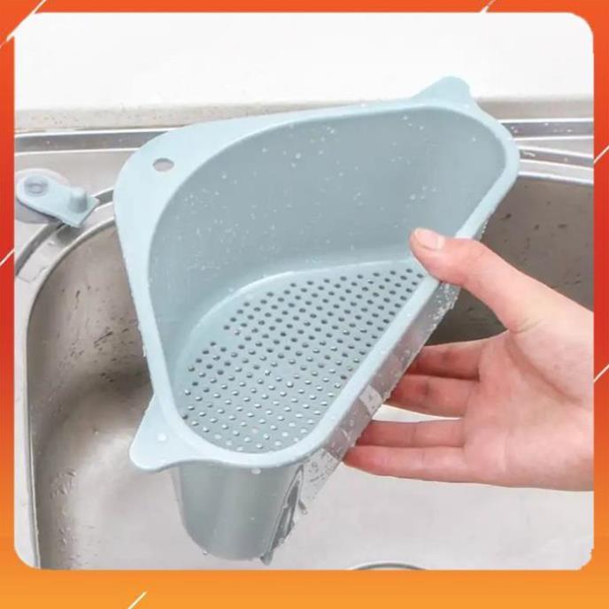 Rổ Gắn Bồn Rửa Chén Hình Tam Giac, Dùng Lọc Rác Tiện Dụng