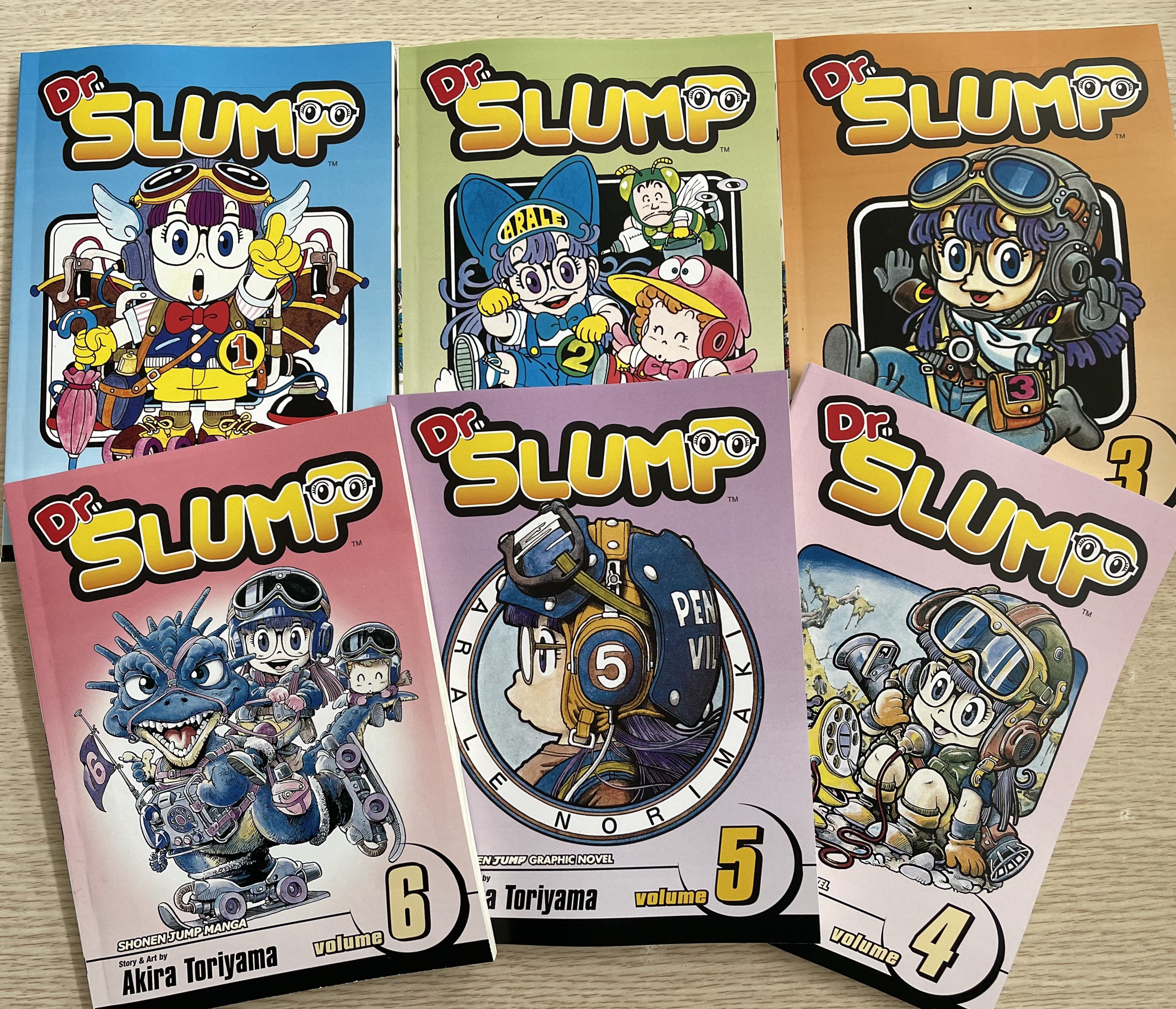 Truyện tranh tiếng anh Dr.Slump trọn bộ 18 tập giấy chống lóa