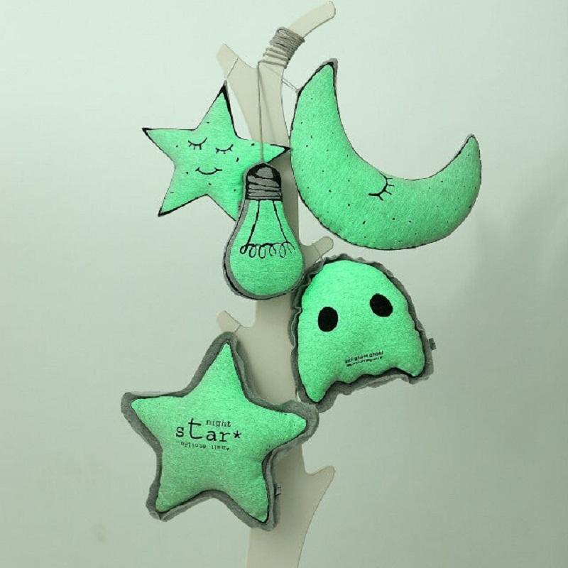 Đáng Yêu Đèn Ngủ Trăng Sao Bóng Đèn Ma Đệm Gối Phát Sáng Trong Bóng Tối Kawaii Đồ Chơi Cho Bé Ngủ Trang Trí Búp Bê Quà Tặng dành Cho Trẻ Em