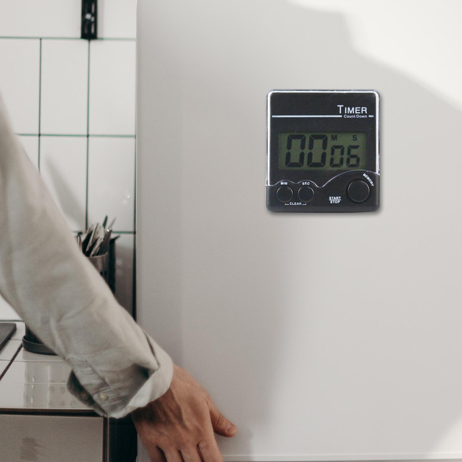 Đồng hồ hẹn giờ cho nhà bếp, mặt sau có nam châm