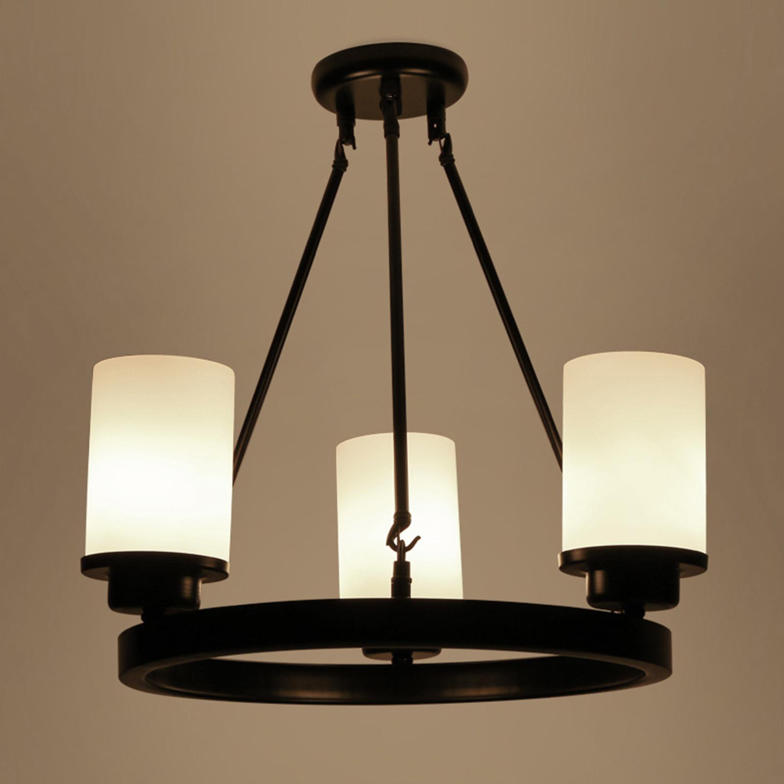 Ceiling Fan Glass Shade, Replacements Light Fixtures Lampshade 1.65 inch Fitter Decoration Light Covers for Chandelier Vanity Lighting Bar