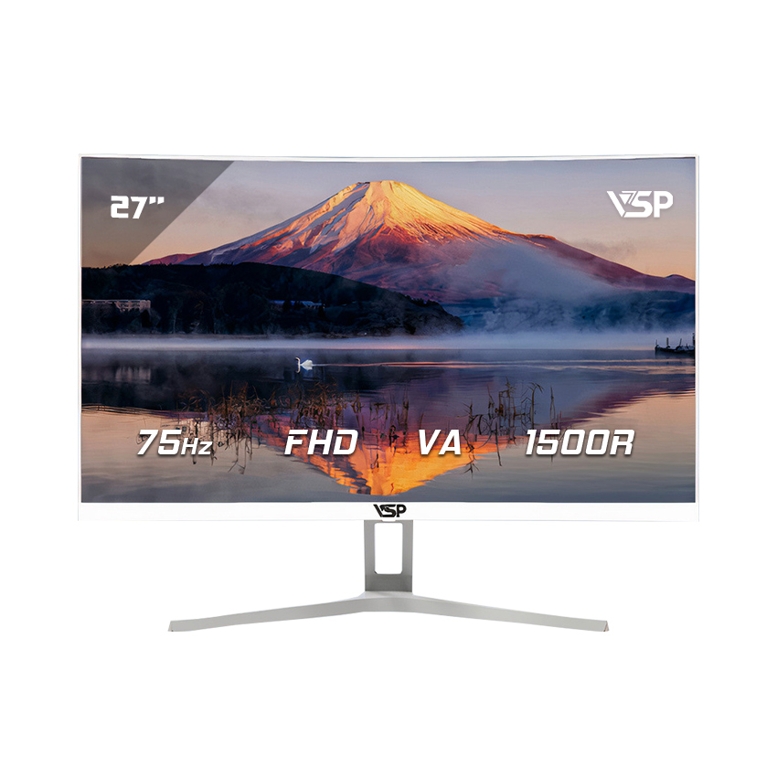 Màn hình máy tính cong VSP CM2705H (27Inch/FHD/75Hz/VA/5ms) - Hàng Chính Hãng