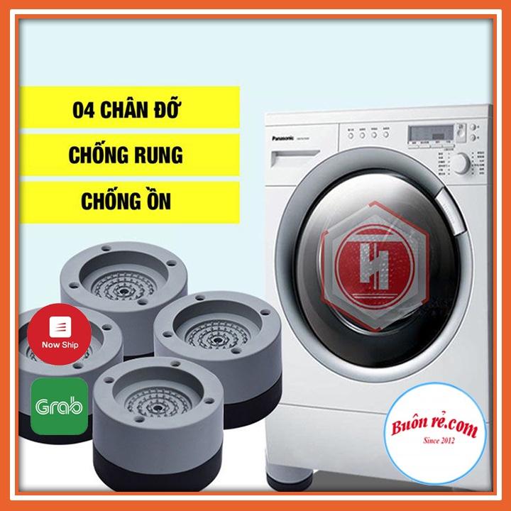 Bộ 4 chân chống rung máy giặt, bàn ghế đồ nội thấy đa năng - 01384