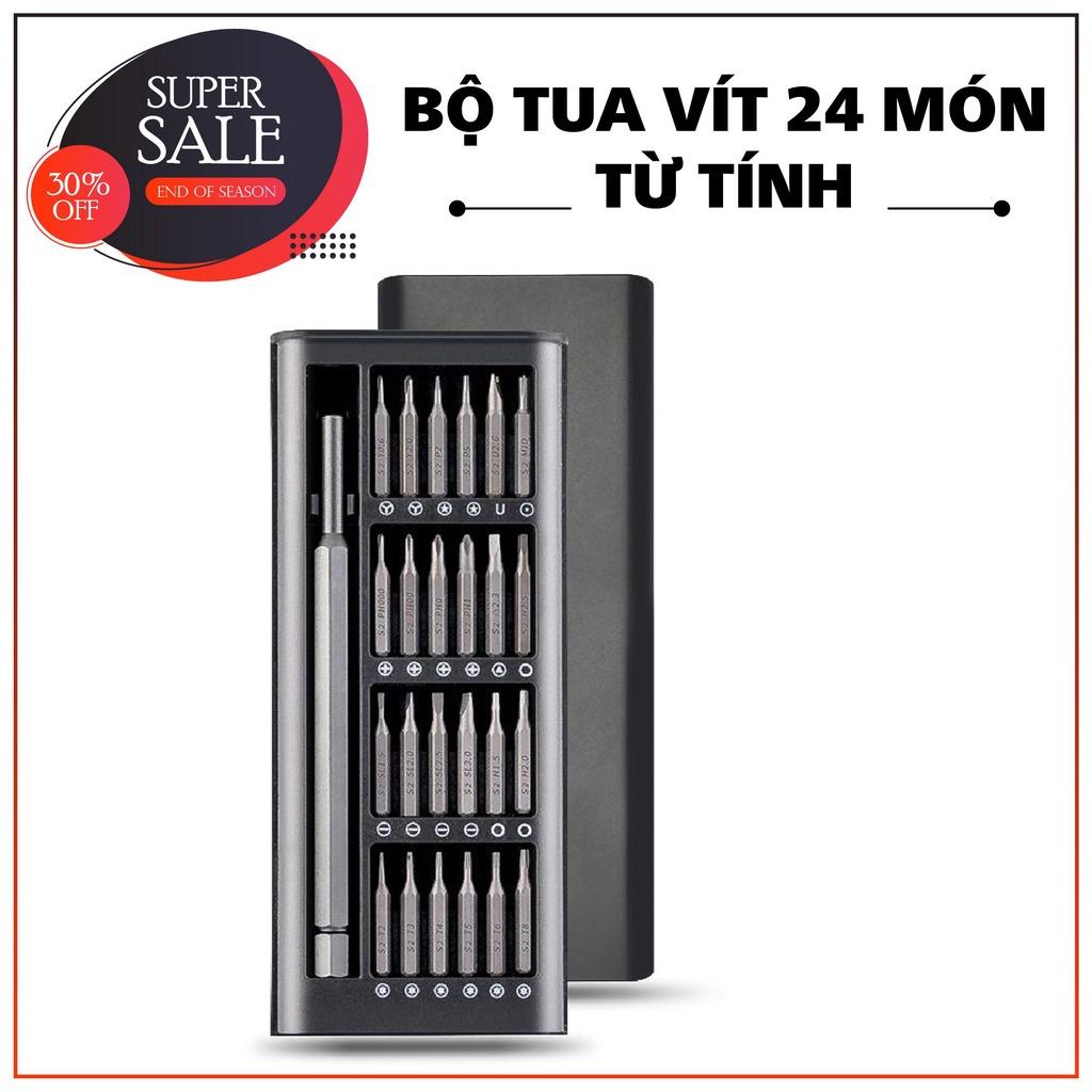 Bộ tua vít đa năng mini 24 đầu sửa chữa máy móc, điện tử cỡ nhỏ