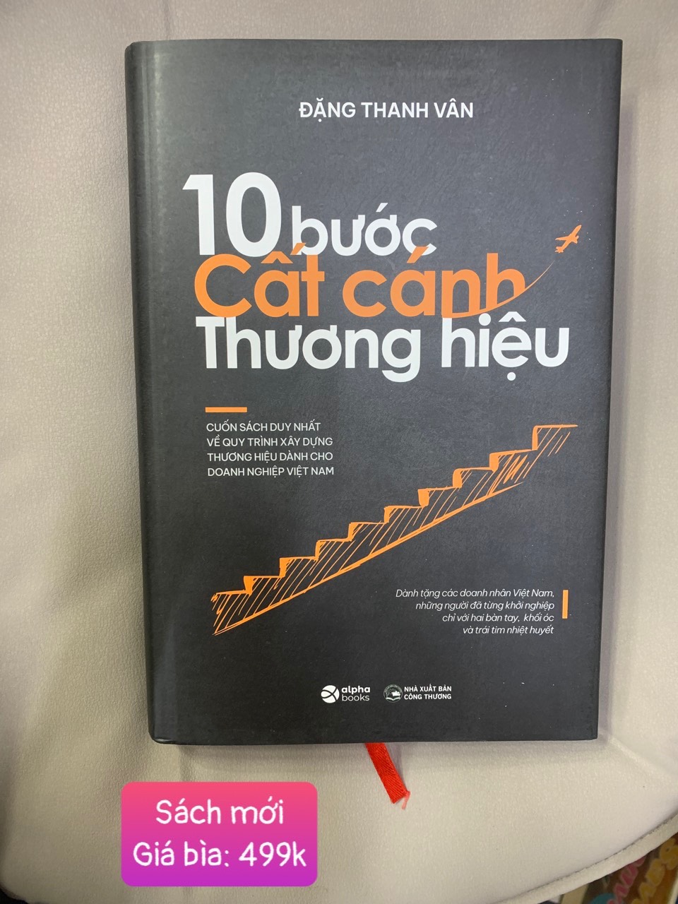 (Bìa Cứng) 10 BƯỚC CẤT CÁNH THƯƠNG HIỆU - ThS. Đặng Thanh Vân