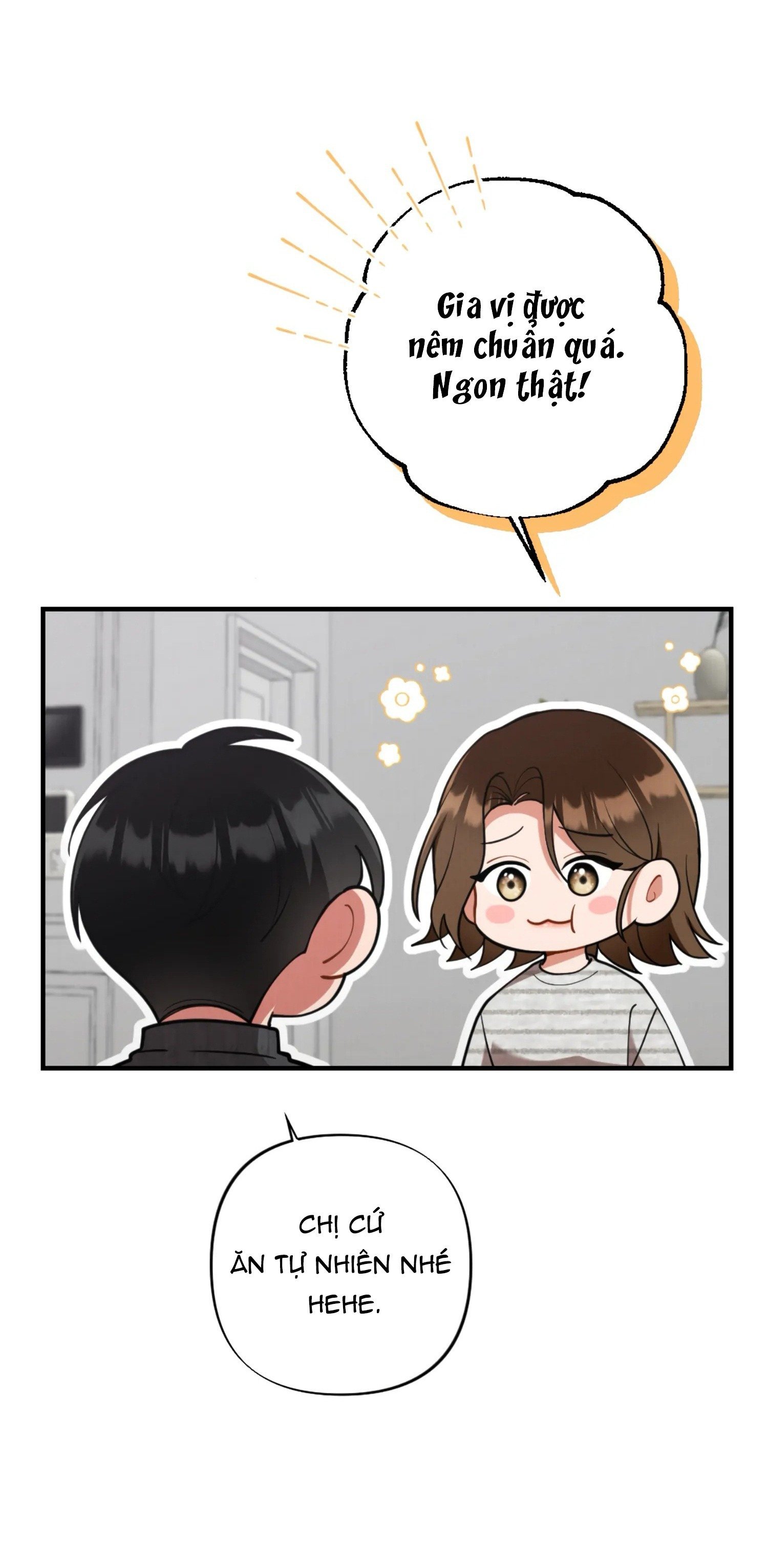 [18+] bạn của em trai không thể to như vậy! chapter 12.2 42