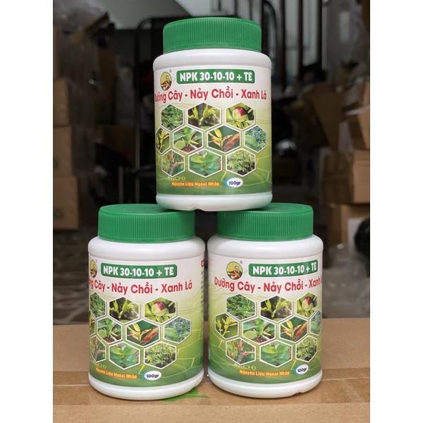 Combo 3 Nảy Chồi Xanh Lá Dùng cho Rau, Cây kiểng, Cây ăn trái hũ 100g Biomax Cuốc Vàng