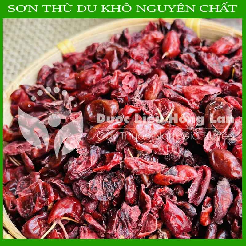100g Sơn thù du vị thuốc bắc khô sạch