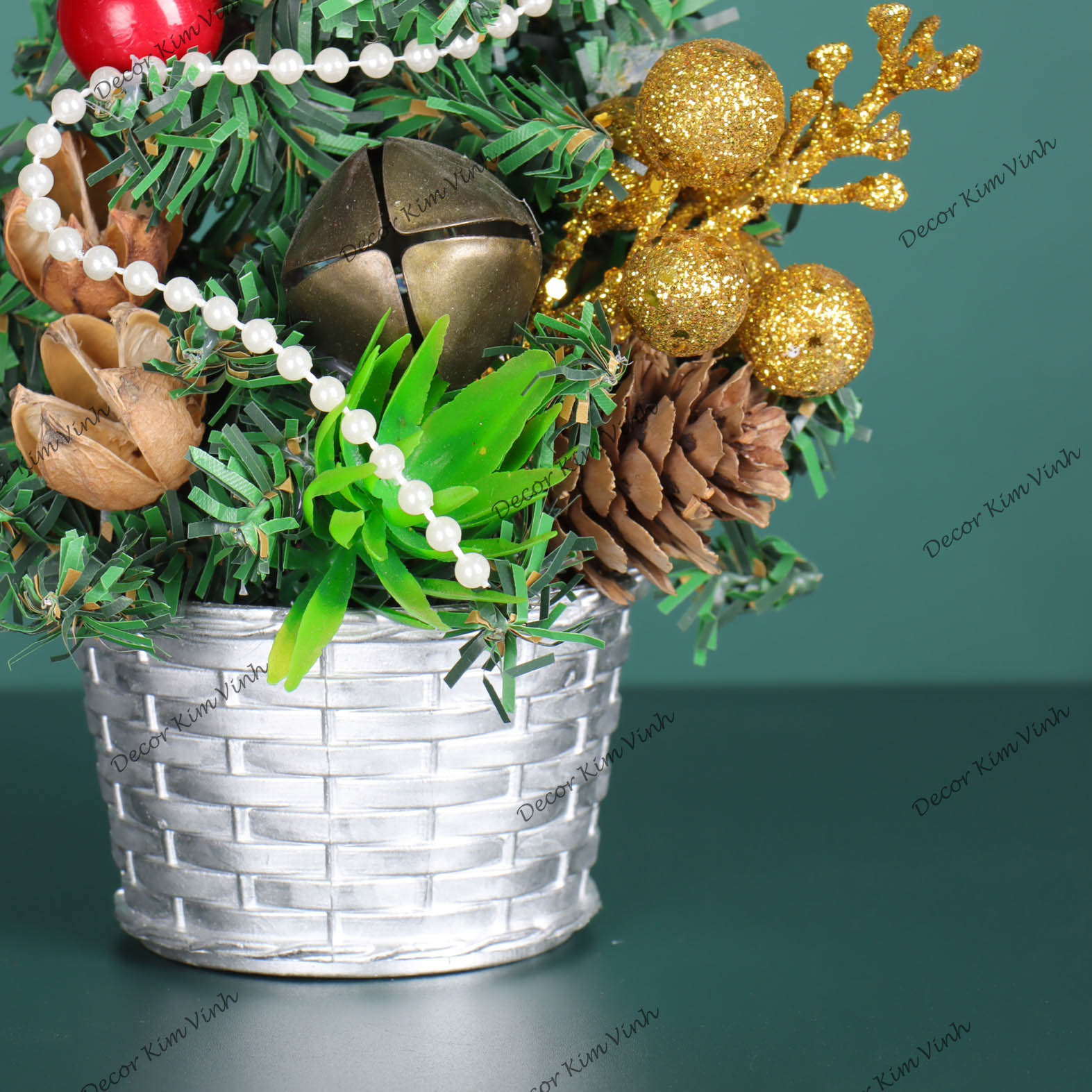 Cây Thông Nhí TNM17 Cây 20cm Trang Trí Giáng Sinh Cây Thông Noel