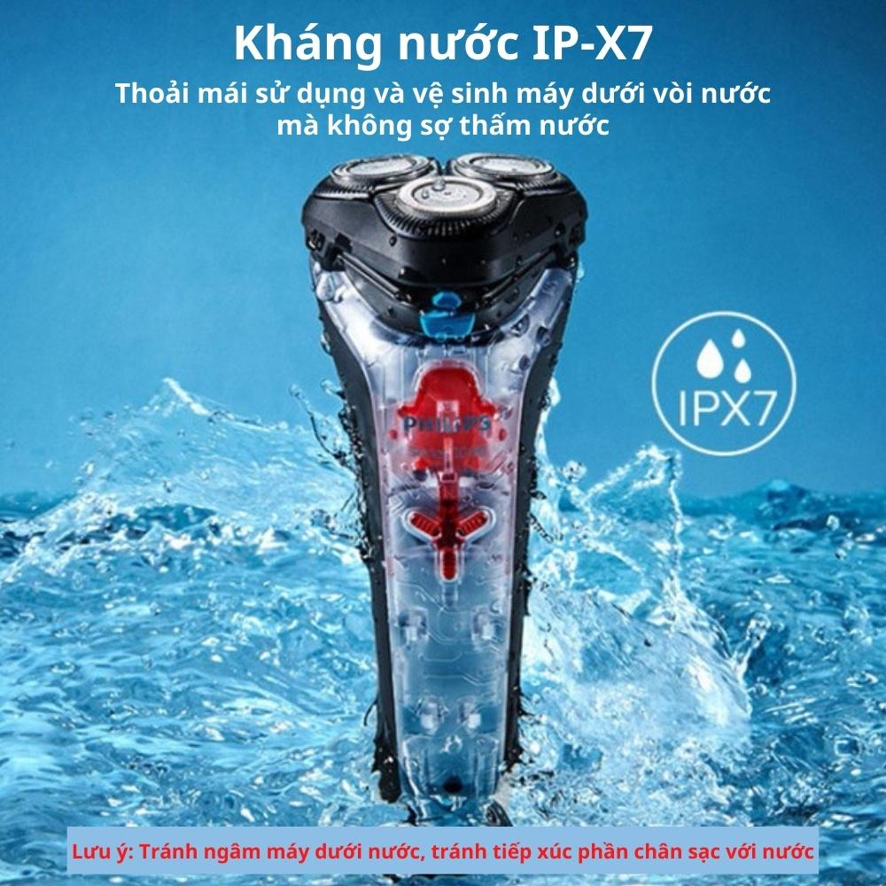 Máy cạo râu Philips điện S1108 với đầu cạo linh hoạt theo bốn chiều - Hàng nhập khẩu