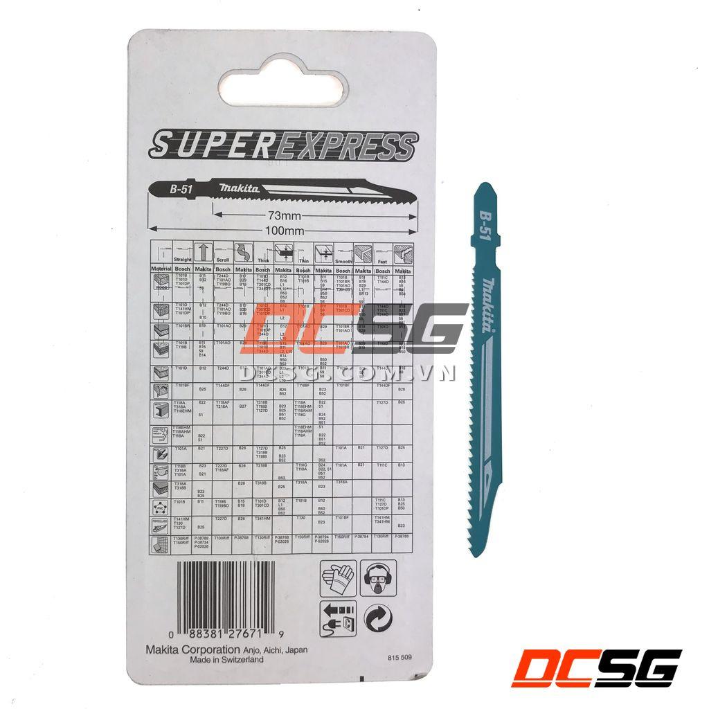 Lưỡi cưa lọng cắt nhanh kim loại Makita B-51 B-06476 | DCSG