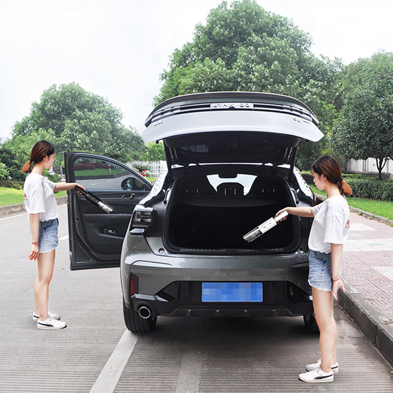 120W Handheld Vacuum Cleaner With 6000Pa Suction Mini USB Vacuum Cleaner HEPA Filter for Pet Hair Dust Home Office