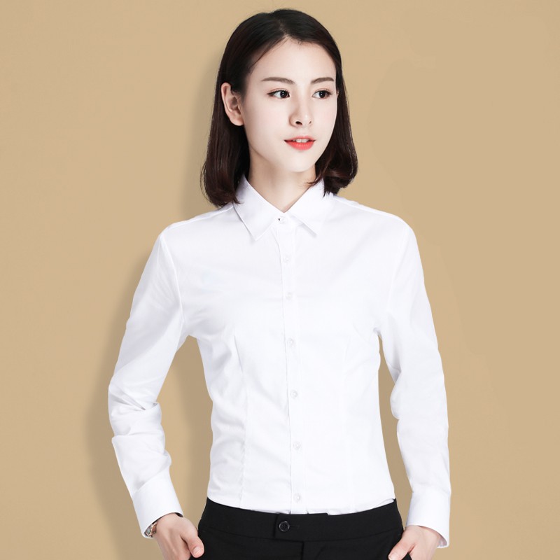 Áo Sơ Mi Dài Tay Dáng Ôm Dễ Phối Đồ Thời Trang Mùa Thu Hàn Quốc