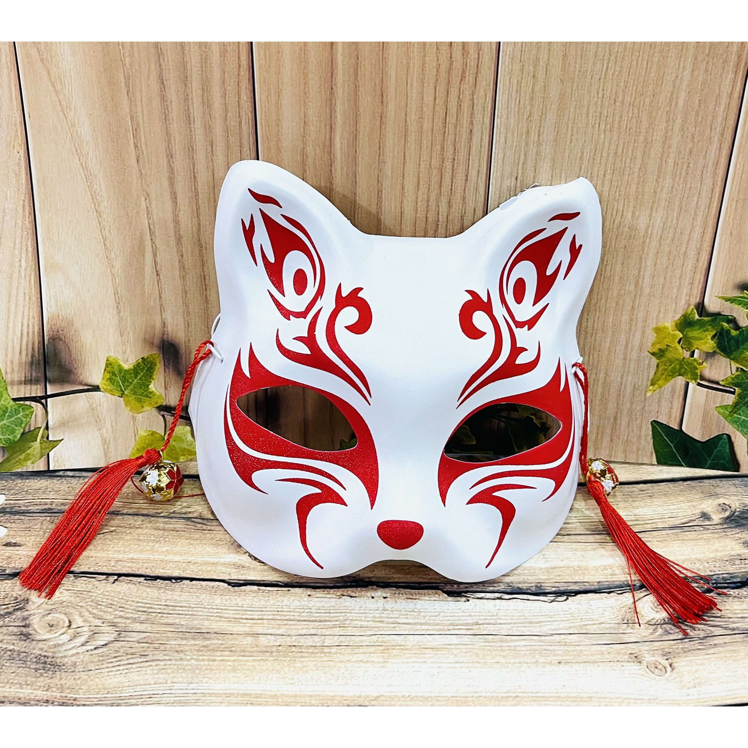 Mặt nạ cáo đỏ trắng, hóa trang Cosplay Nhật Bản