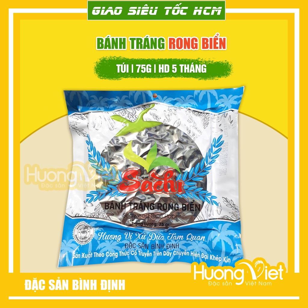 Bánh tráng nướng SACHI, bánh tráng RUỐC giòn thơm không đường, ăn vặt, ăn kiêng, đặc sản Bình Định