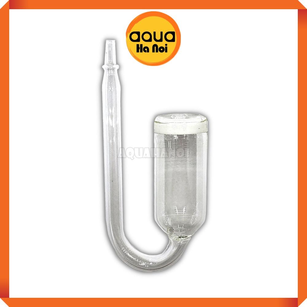 Cốc sủi CO2 thủy tinh trong suốt siêu mịn cho hồ thủy sinh - Phi 20 mm