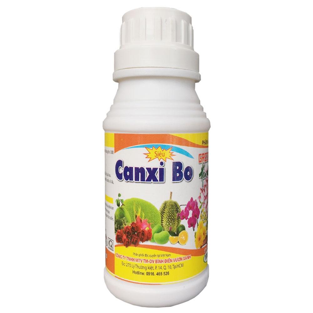 PHÂN BÓN CHỐNG RỤNG HOA - TĂNG ĐẬU TRÁI CANXI BO GREENRICE - 100ml