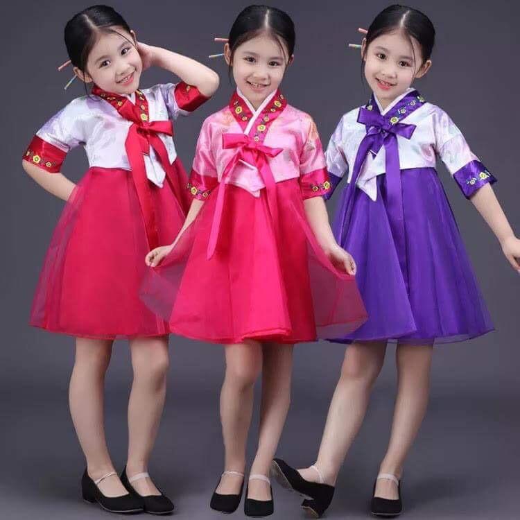 Sét BG Hanbok (Áo khoác phối đầm 2 dây)