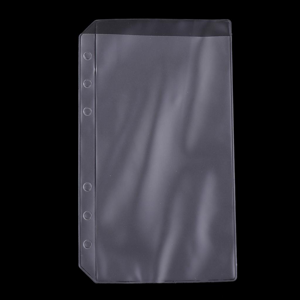 2x10 Binder Pockets 6 Holes Notebook Binder Loose Leaf Bag A6 1